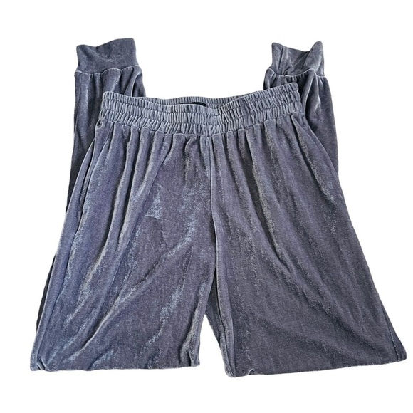 Generation love gray crushed velvet pants - Picture 2 of 4